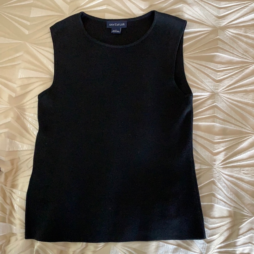 Ann Taylor sweater tank - classic!